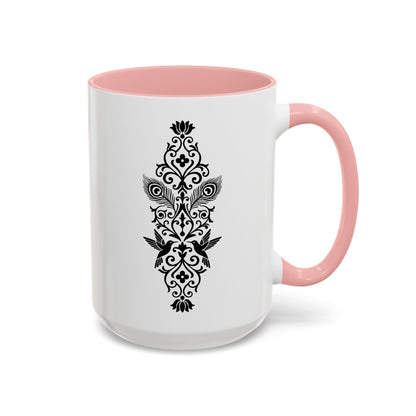 Hummingbird Soulmates - Color Accent Mug