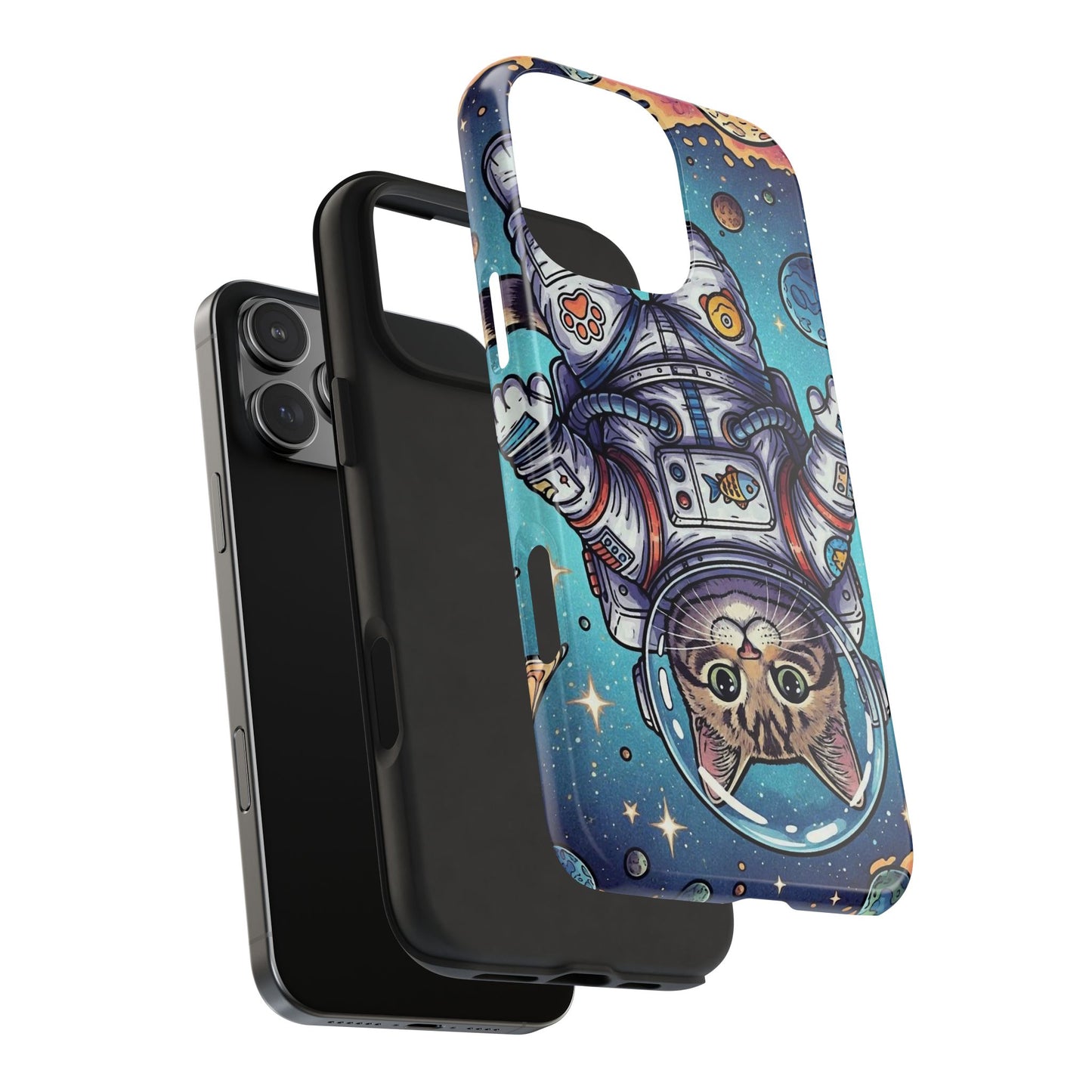 Astronaut Cat - Phone Case