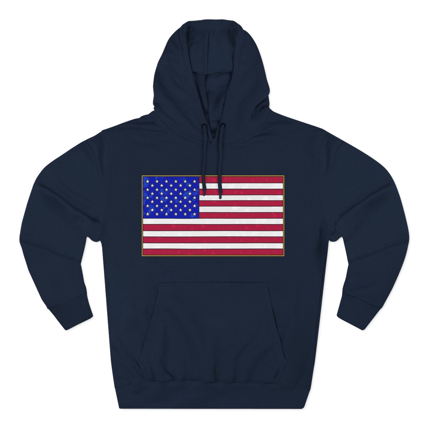 New Glory American Flag (Gold Edge Edition) - Hoodie
