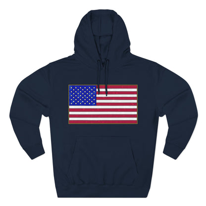 New Glory American Flag (Gold Edge Edition) - Hoodie