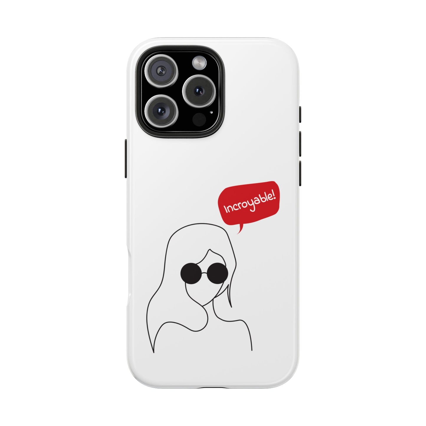Incroyable Chic Girl - Phone Case