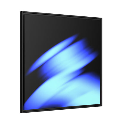 Orbital Drift - Framed Canvas