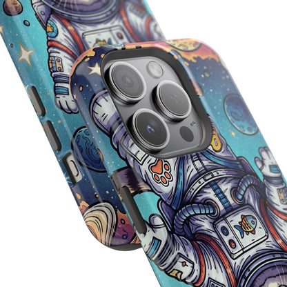 Astronaut Cat - Magnetic Phone Case