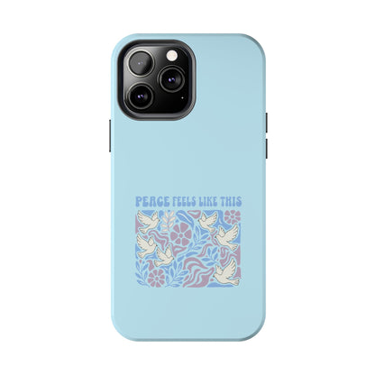 Peace Tells Like This - Phone Case