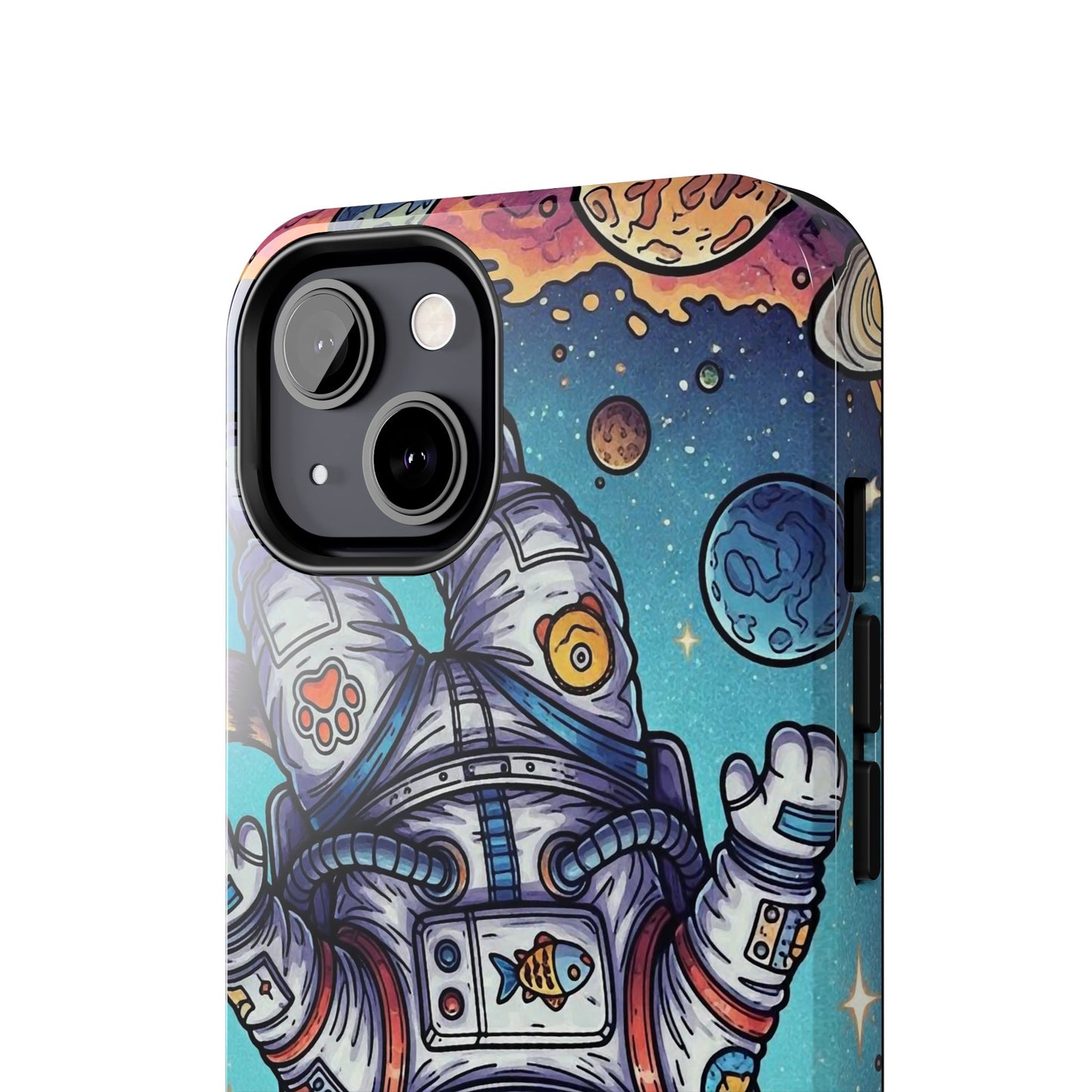Astronaut Cat - Phone Case