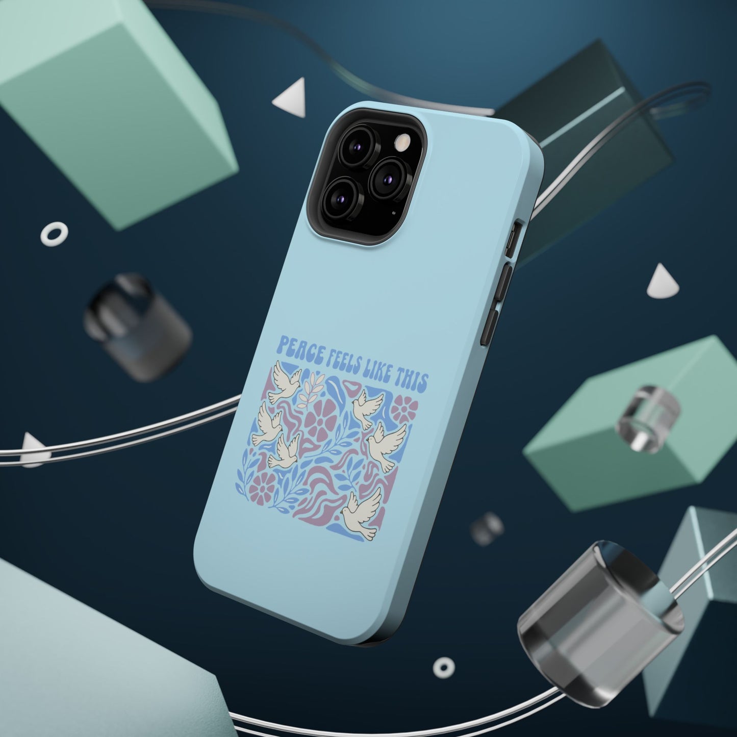 Peace Tells Like This - Magnetic Phone Case