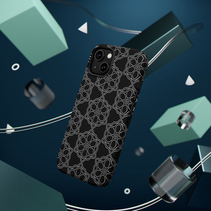 Geometric Sacred Flower - Magnetic Phone Case