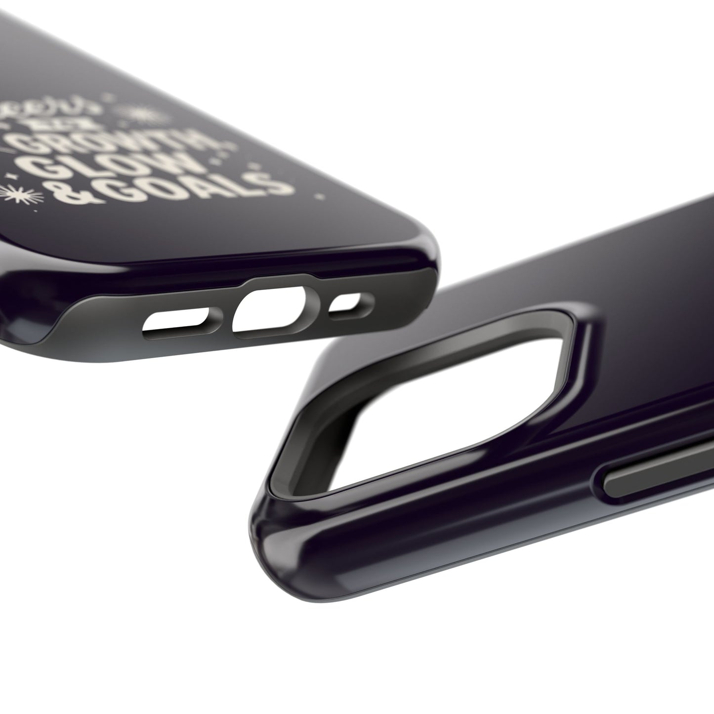 Cheers to Growth, Glow & Goals - Magnetic Phone Case