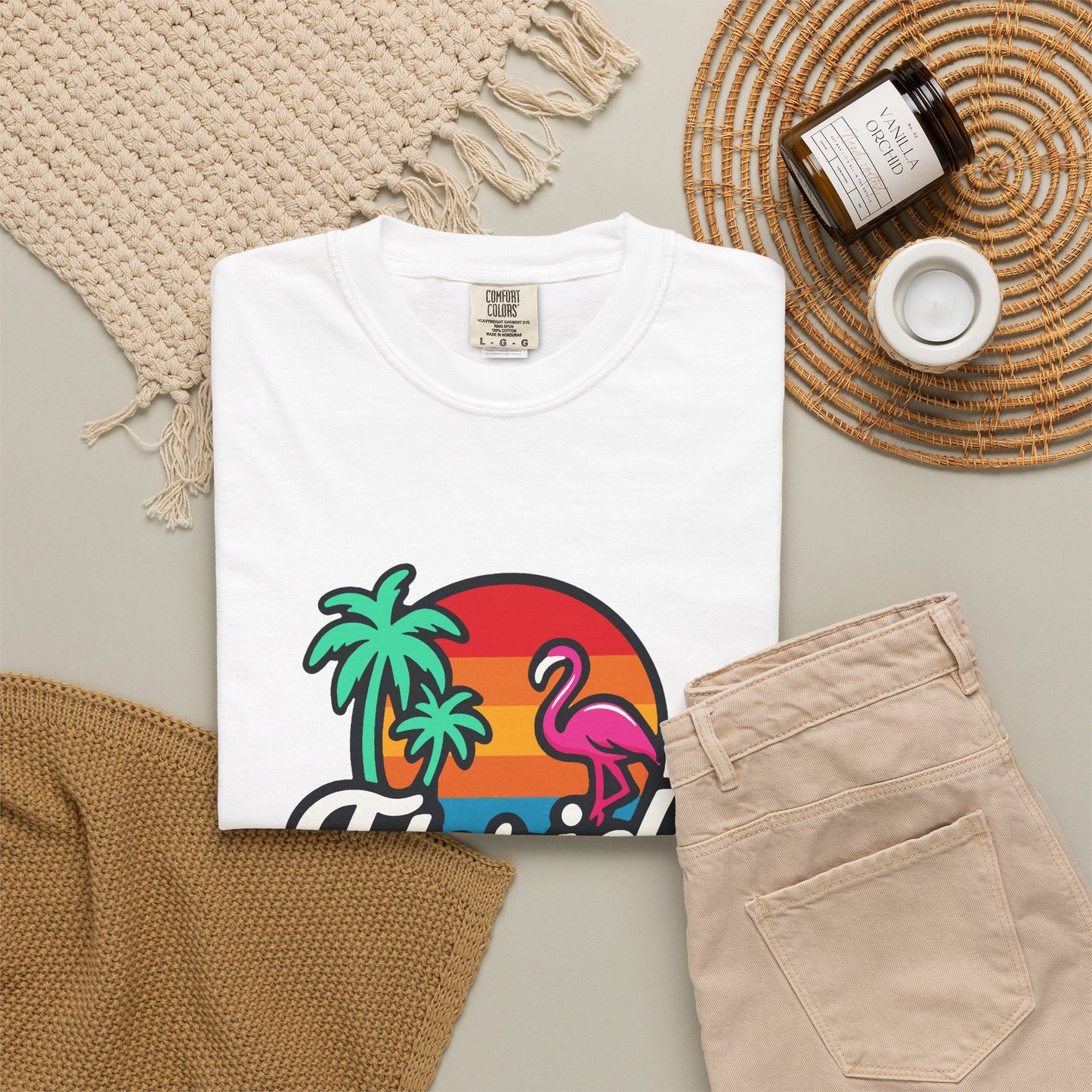 Florida Sunset Palm - T-Shirt