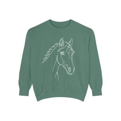 Horse Portrait Sketch - Sweatshirt