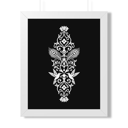 Hummingbird Soulmates - Framed Poster