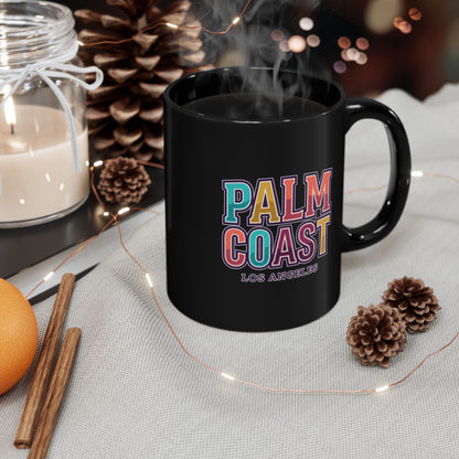 Palm Coast - Los Angeles - Black Mug