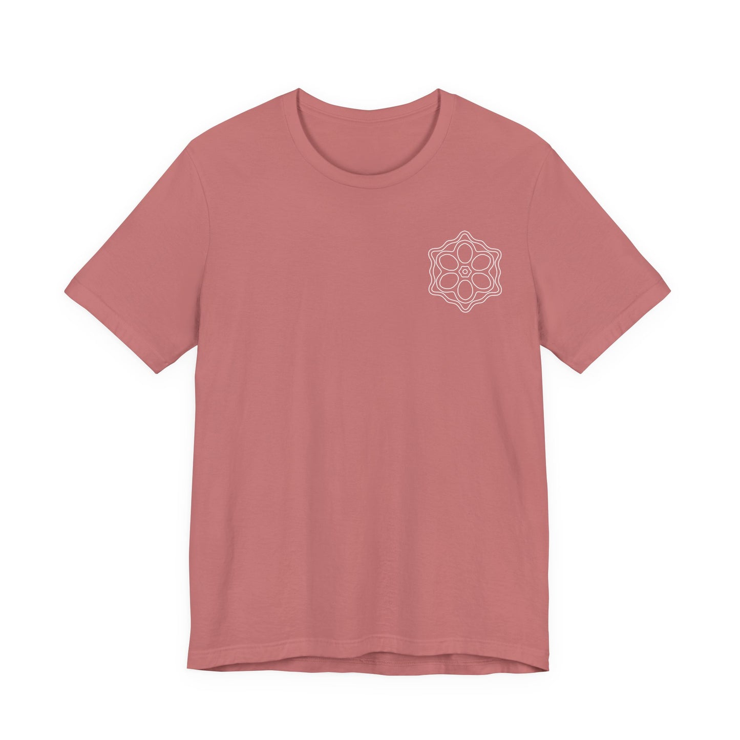 Unisex Boho Mandala Tee, Relaxed Fit Cotton Shirt, Perfect for Yoga Lovers, Meditation, Gift for Her, Vacation Wear, Everyday Comfort
