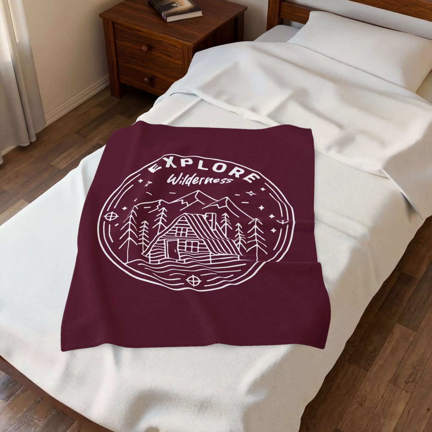 Explore Wilderness - Plush Blanket