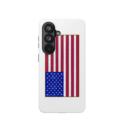 New Glory American Flag (Gold Edge Edition) - Magnetic Phone Case
