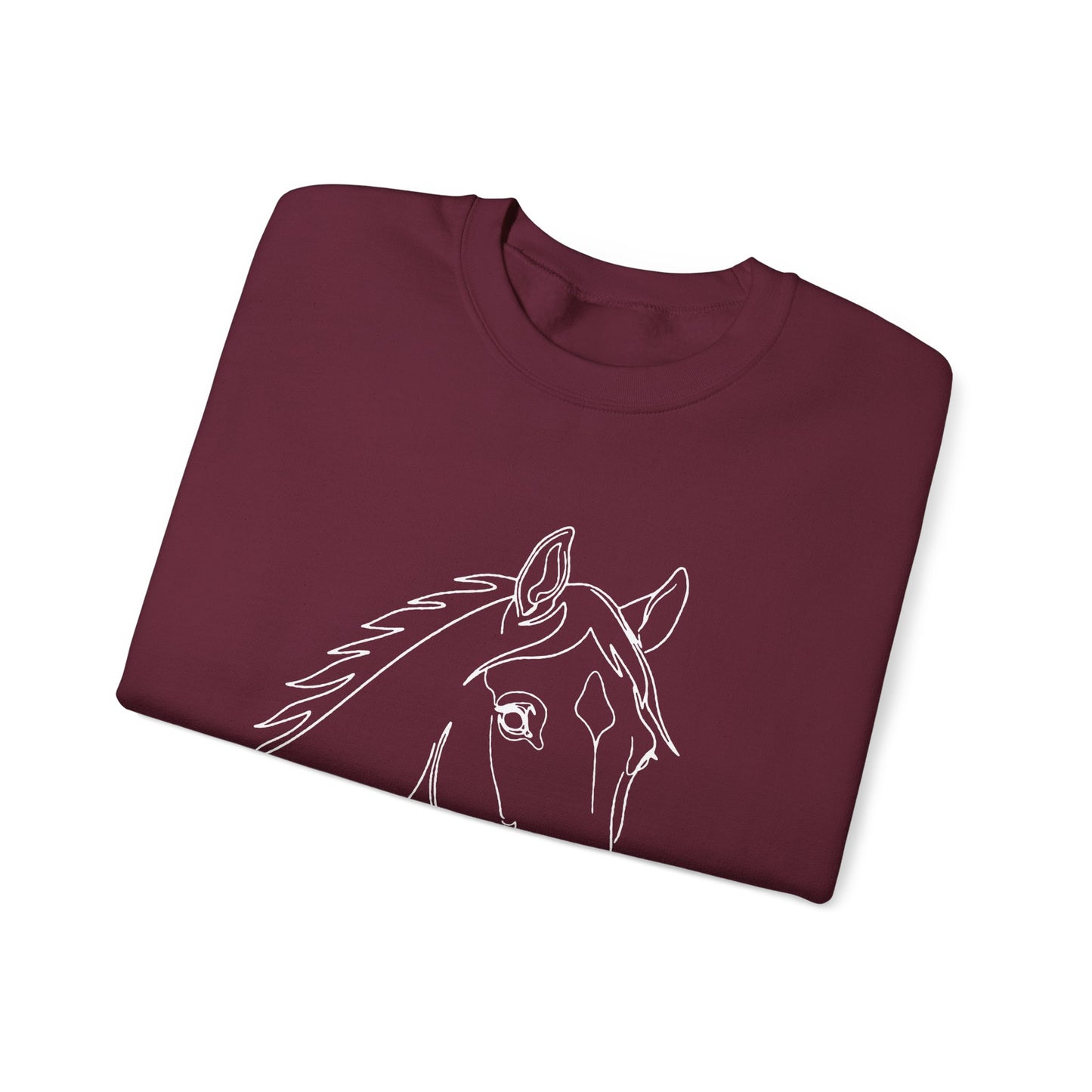 Horse Portrait Sketch - Sweatshirt