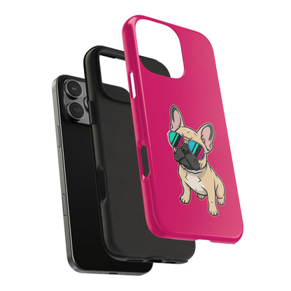 French Bulldog with Sunglasses - Phone Case