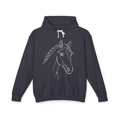 Horse Portrait Sketch - Hoodie