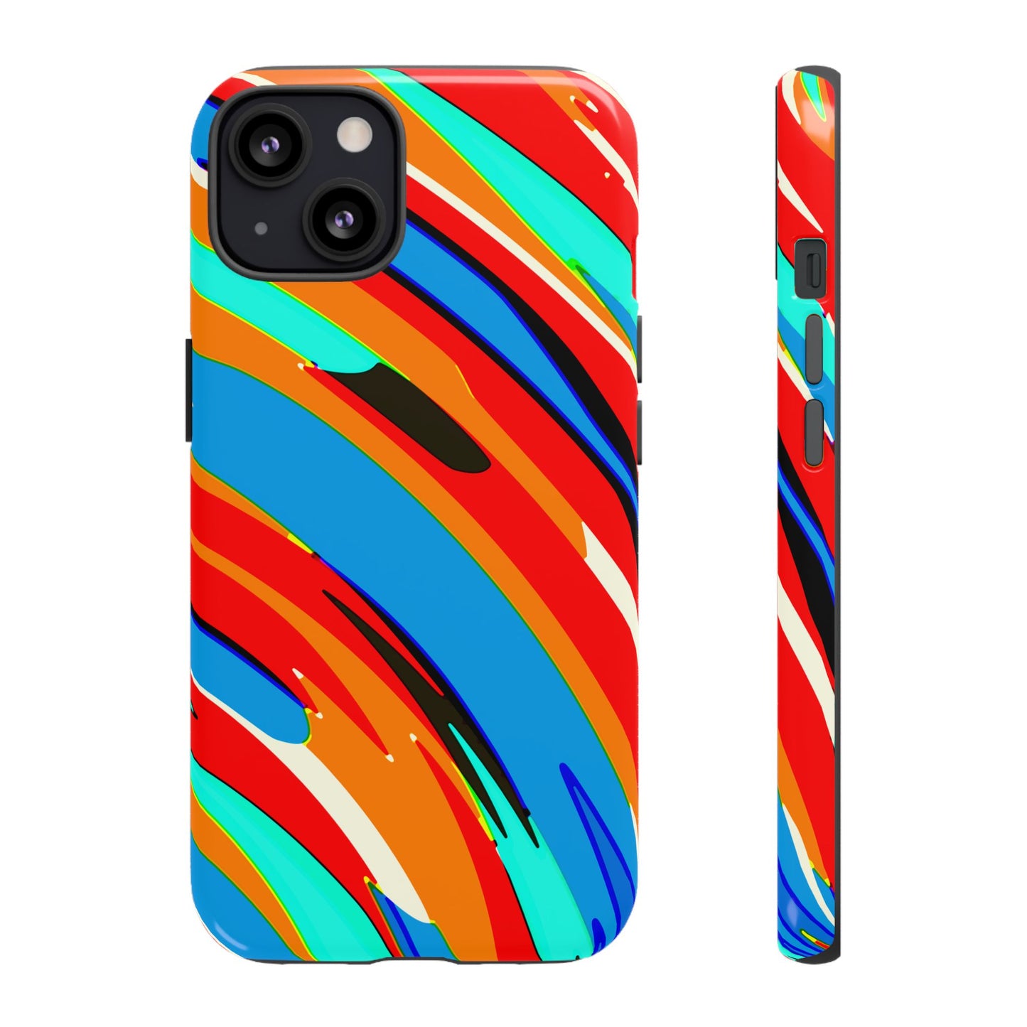 Abstract Color Swirl - Phone Case