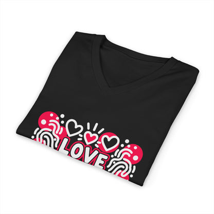 Love Like It's Art - V-Neck Tee