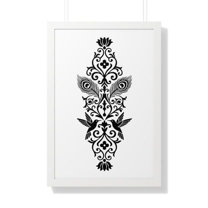 Hummingbird Soulmates - Framed Poster