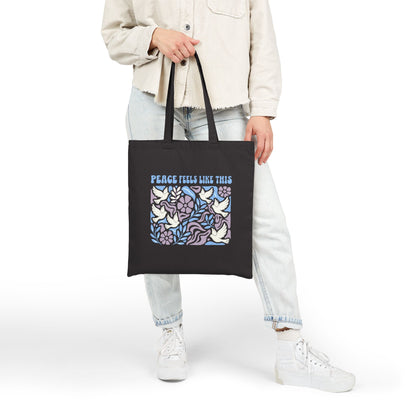 Peace Feels Like This - Tote Bag