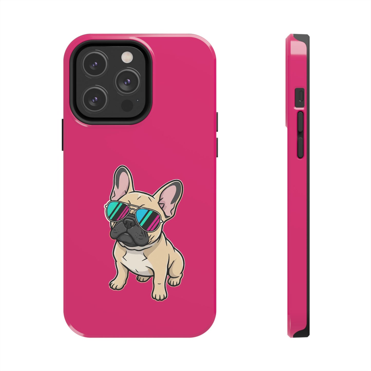 French Bulldog with Sunglasses - Phone Case