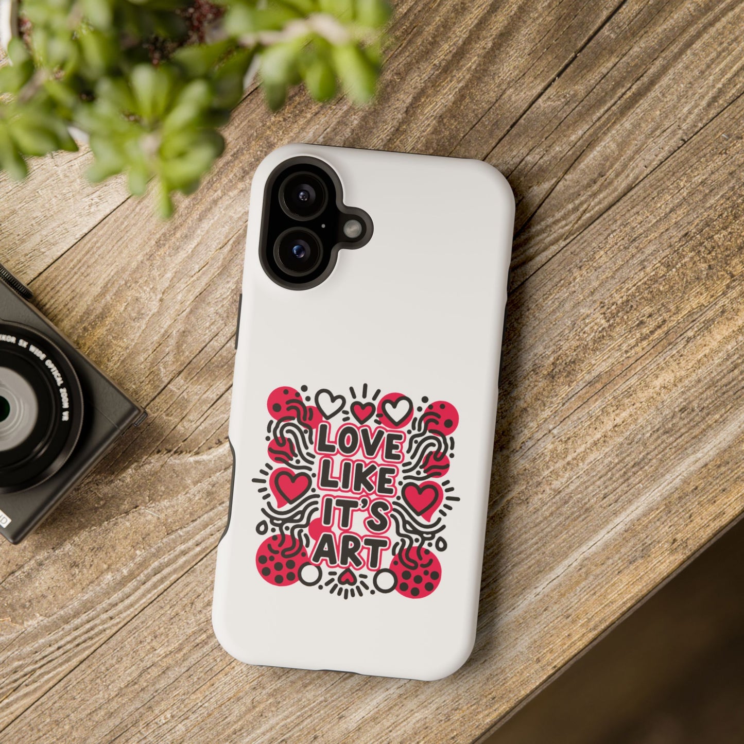 Love Like It's Art - Magnetic Phone Case