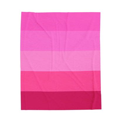 Valentine Rose Colors - Plush Blanket