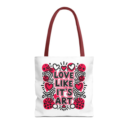 Love Like It's Art - Tote Bag