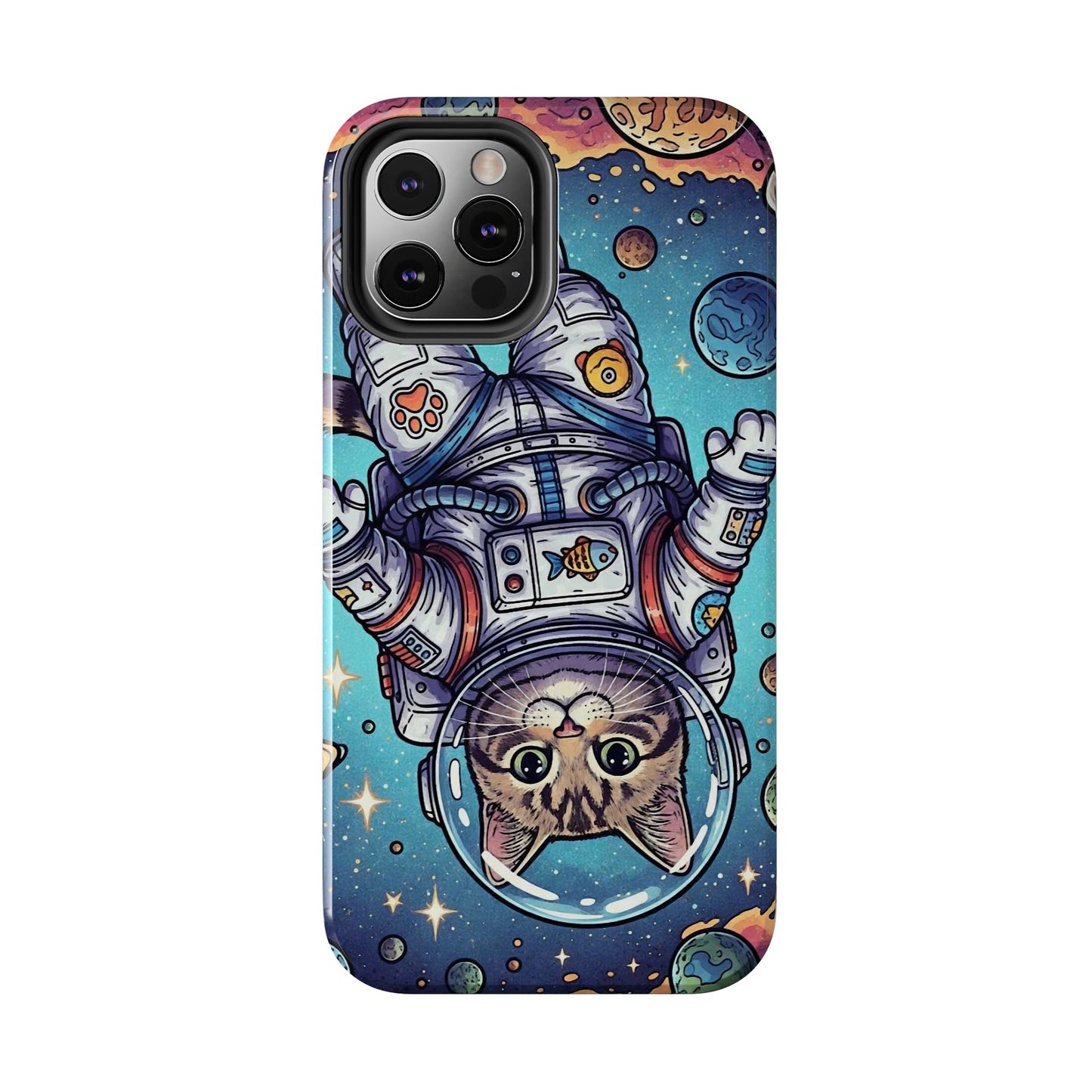 Astronaut Cat - Phone Case