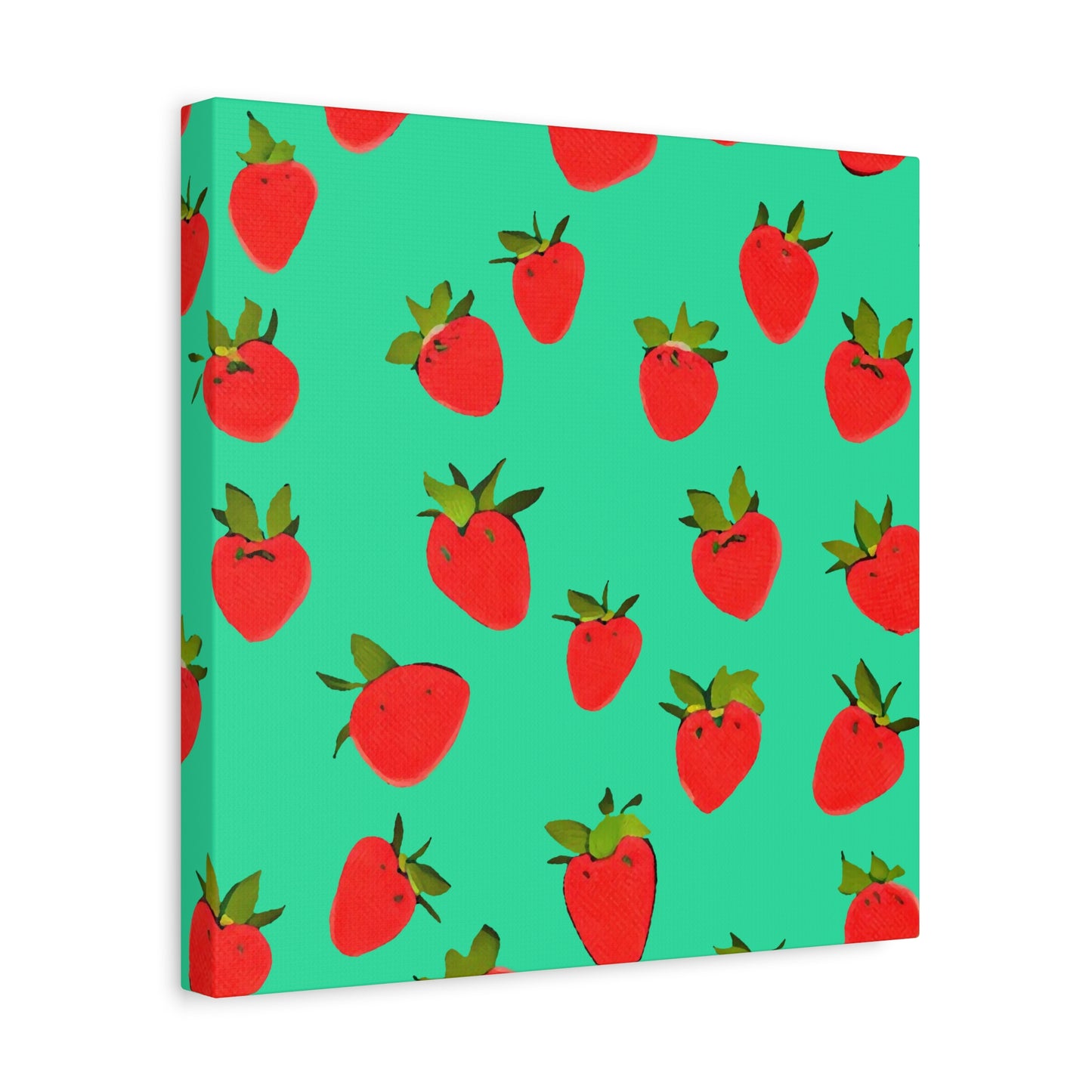 Strawberry Pattern - Canvas