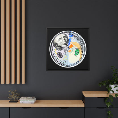 THE MOONEY - Framed Canvas