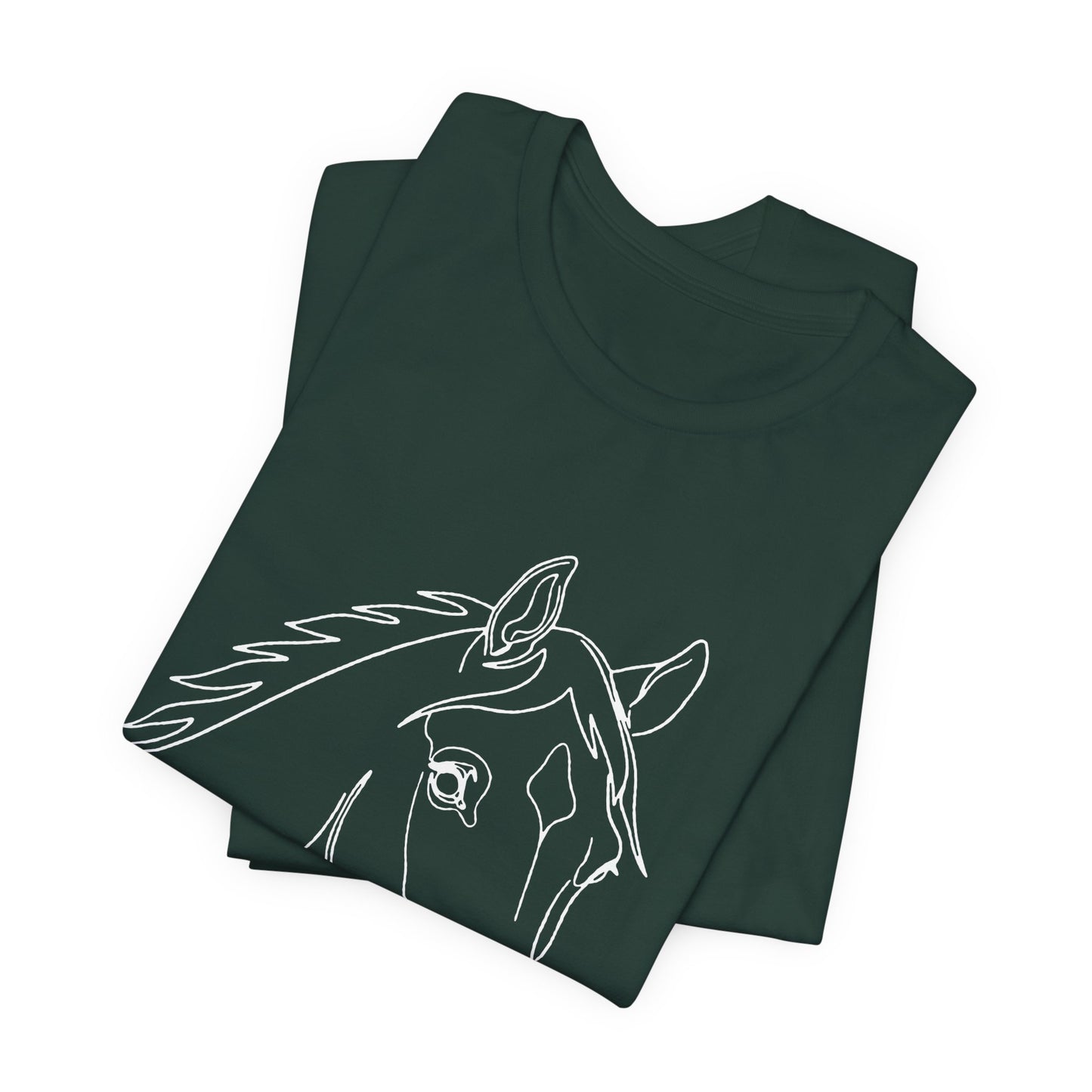 Horse Portrait Sketch - T-Shirt