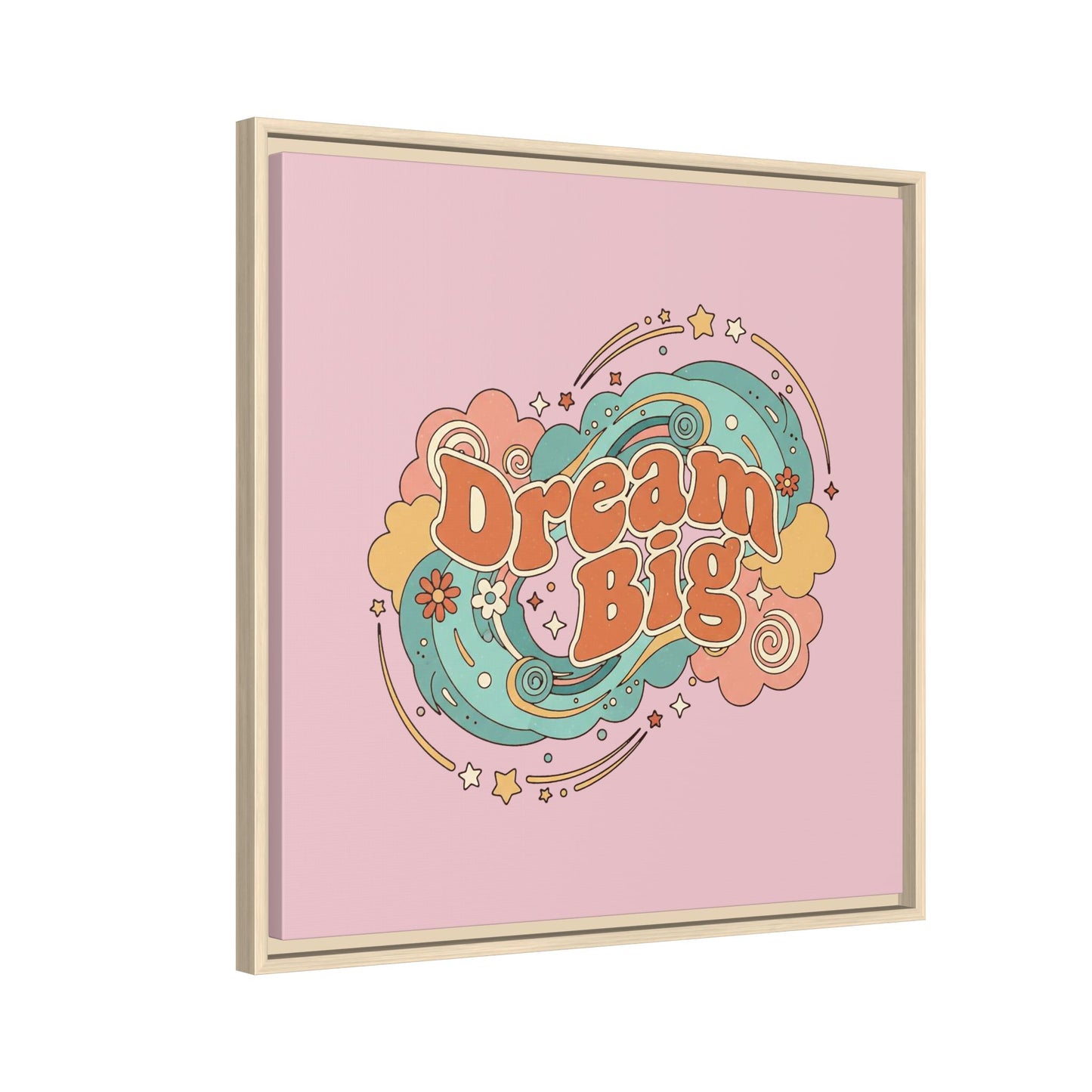 Dream Big - Framed Canvas