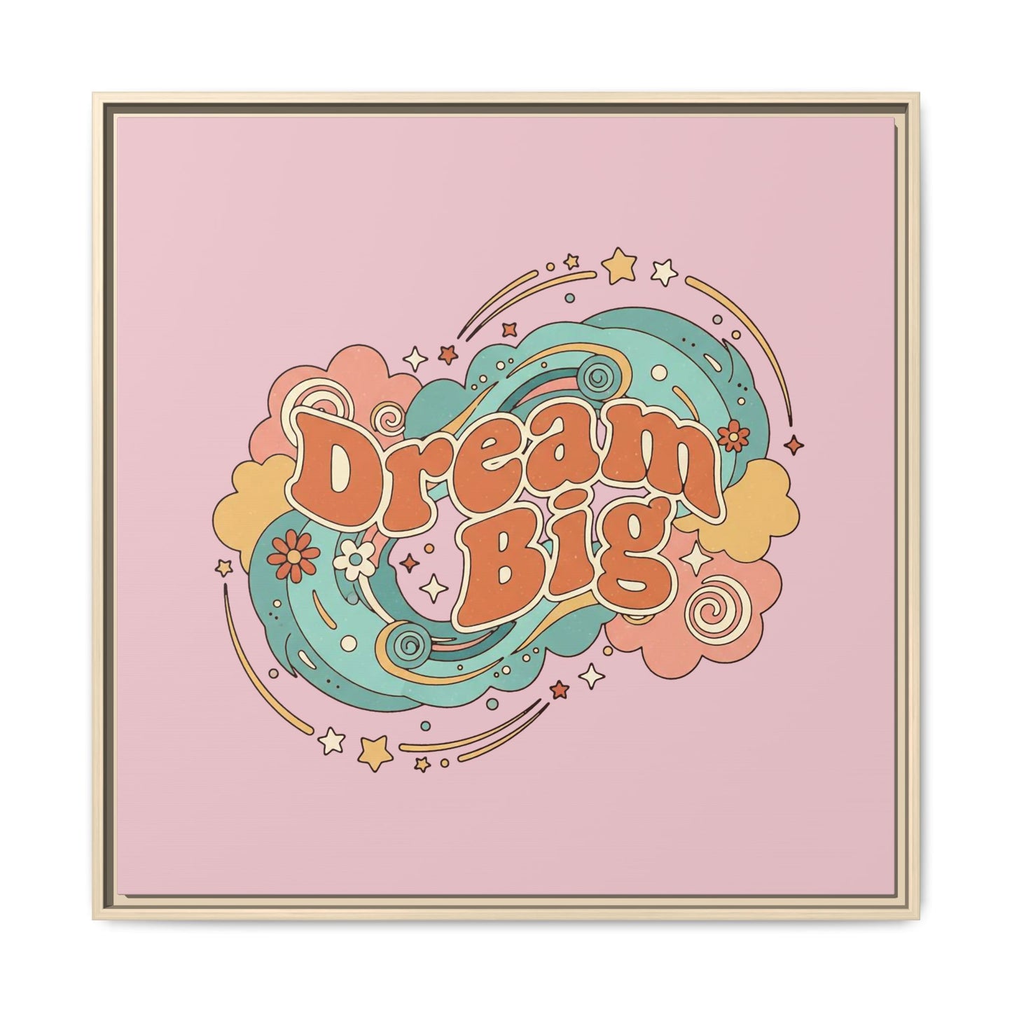 Dream Big - Framed Canvas