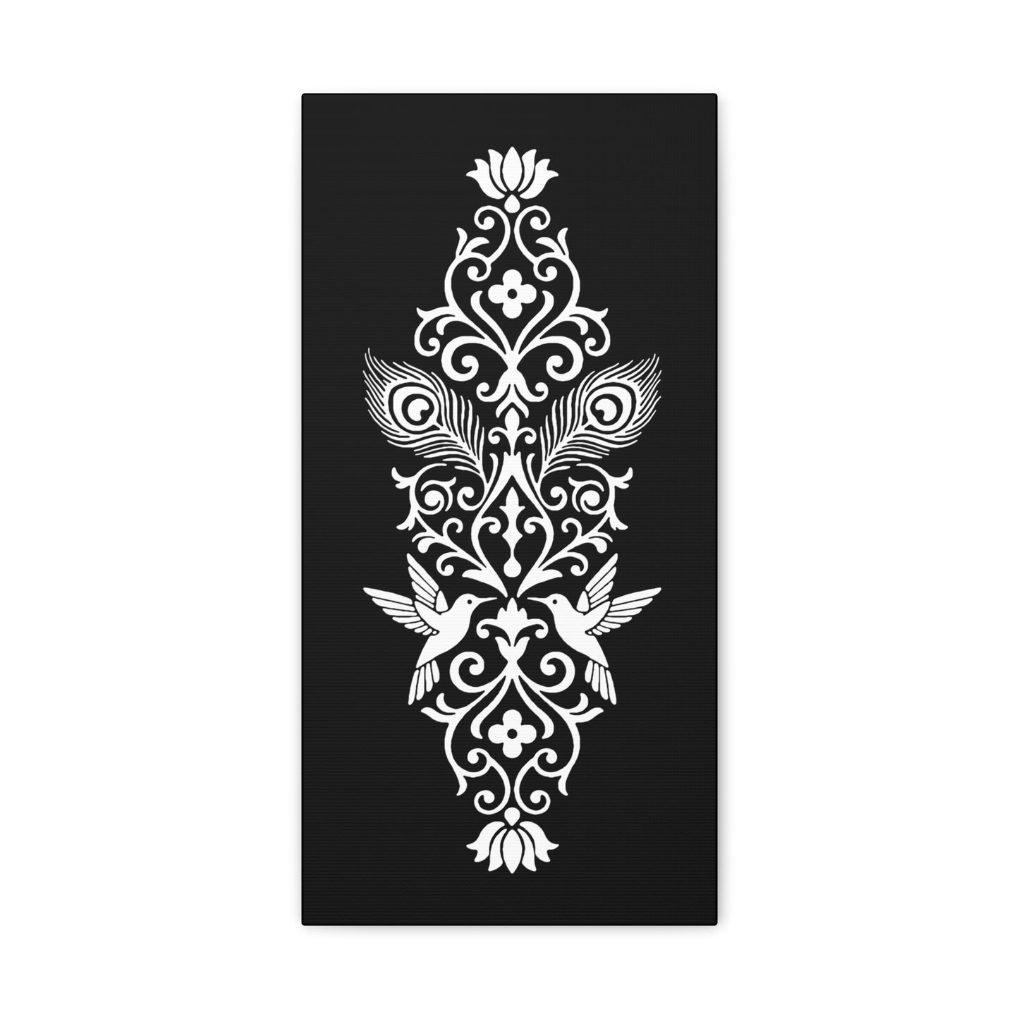 Hummingbird Soulmates - Stretched Canvas