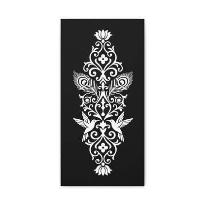 Hummingbird Soulmates - Stretched Canvas