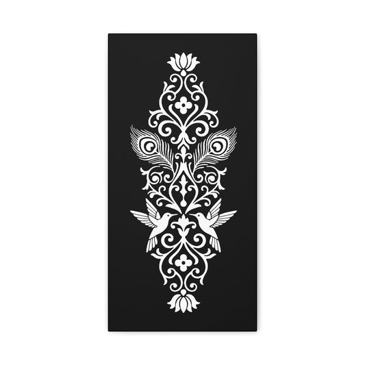 Hummingbird Soulmates - Stretched Canvas