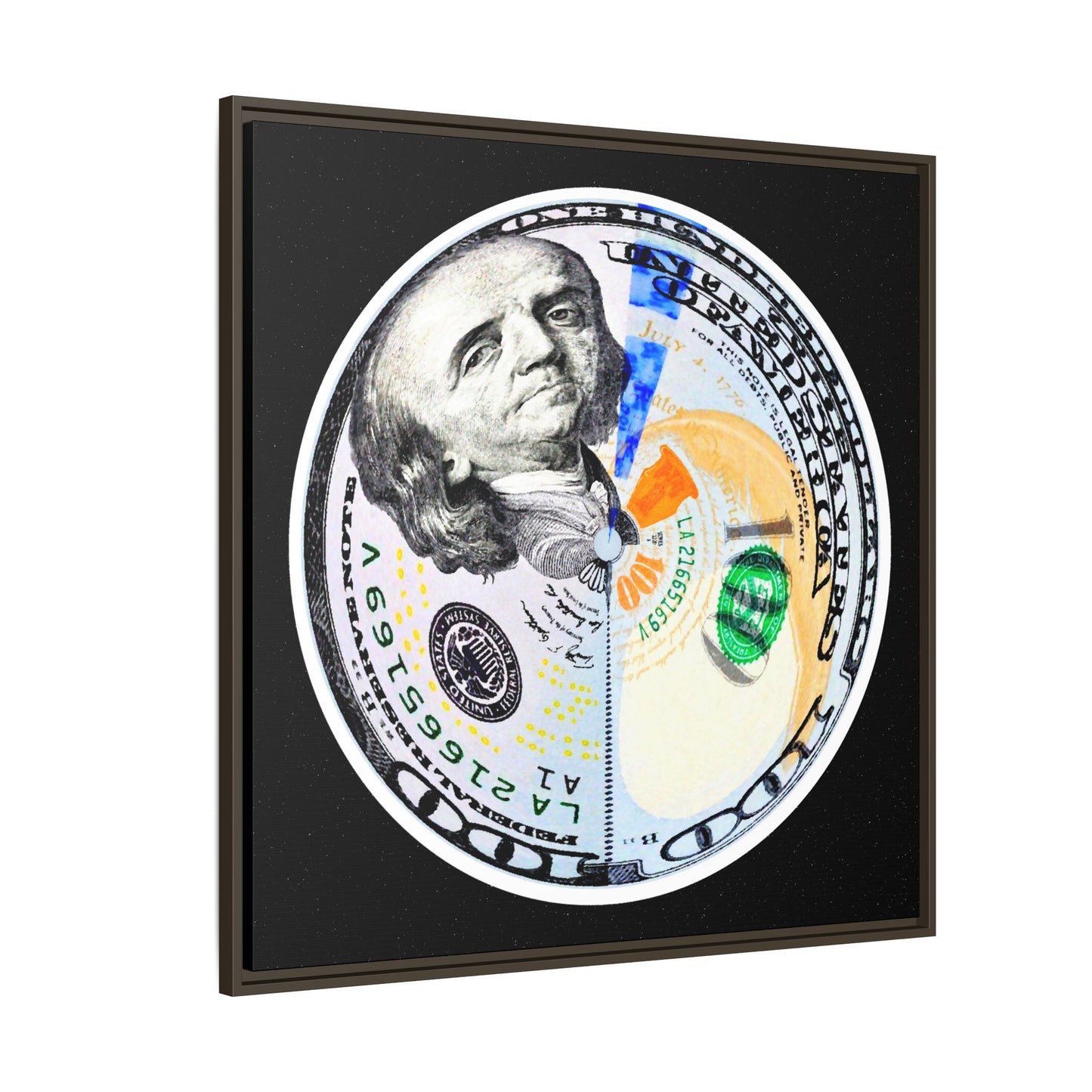 THE MOONEY - Framed Canvas