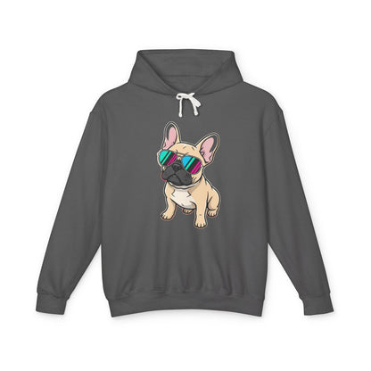 French Bulldog with Sunglasses - Hoodie