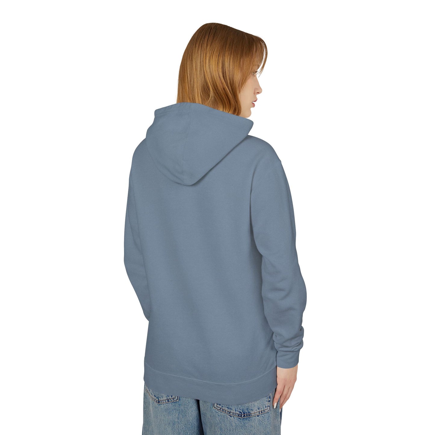 Meditative Mandala Unisex Hooded Sweatshirt, Lightweight Pullover Hoodie, Gift for Relaxation, Mindfulness Apparel, Cozy Layering