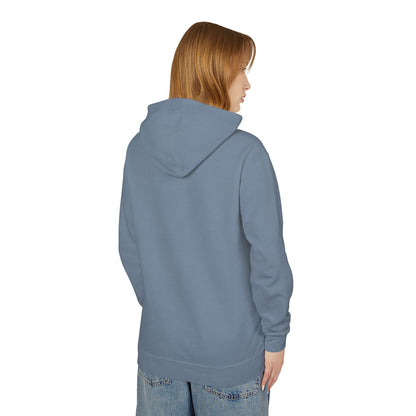 Meditative Mandala Unisex Hooded Sweatshirt, Lightweight Pullover Hoodie, Gift for Relaxation, Mindfulness Apparel, Cozy Layering