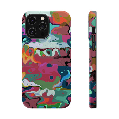 Colorful Abstract Marble - Magnetic Phone Case