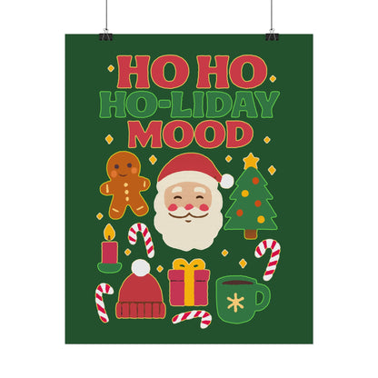 Festive Rolled Posters, Cheerful Holiday Decor, Christmas Wall Art, Seasonal Decorations, Gift Ideas, Cozy Home Vibe, Fun Party Decor