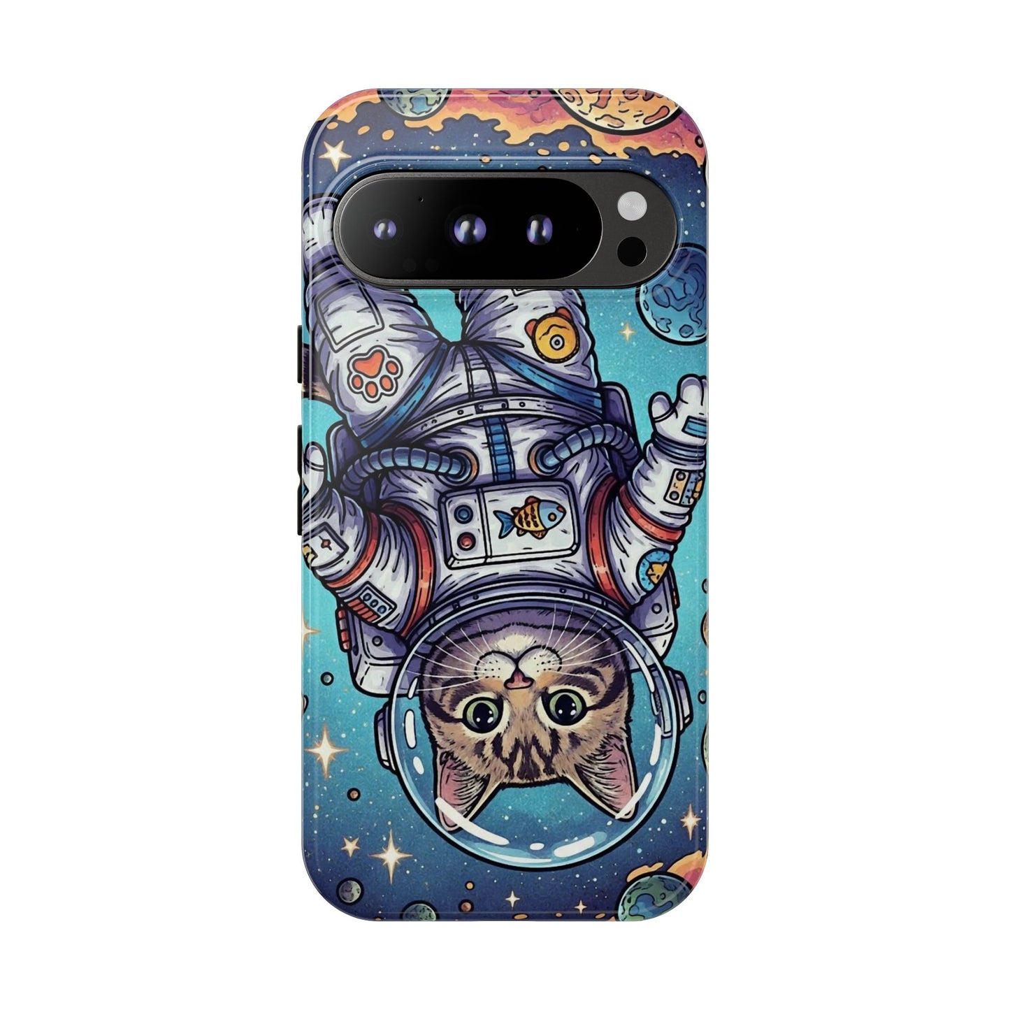 Astronaut Cat - Tough Phone Case