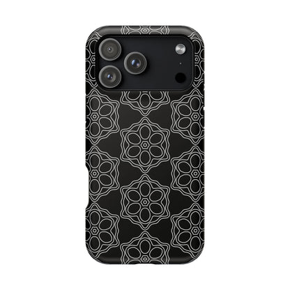 Geometric Sacred Flower - Magnetic Phone Case