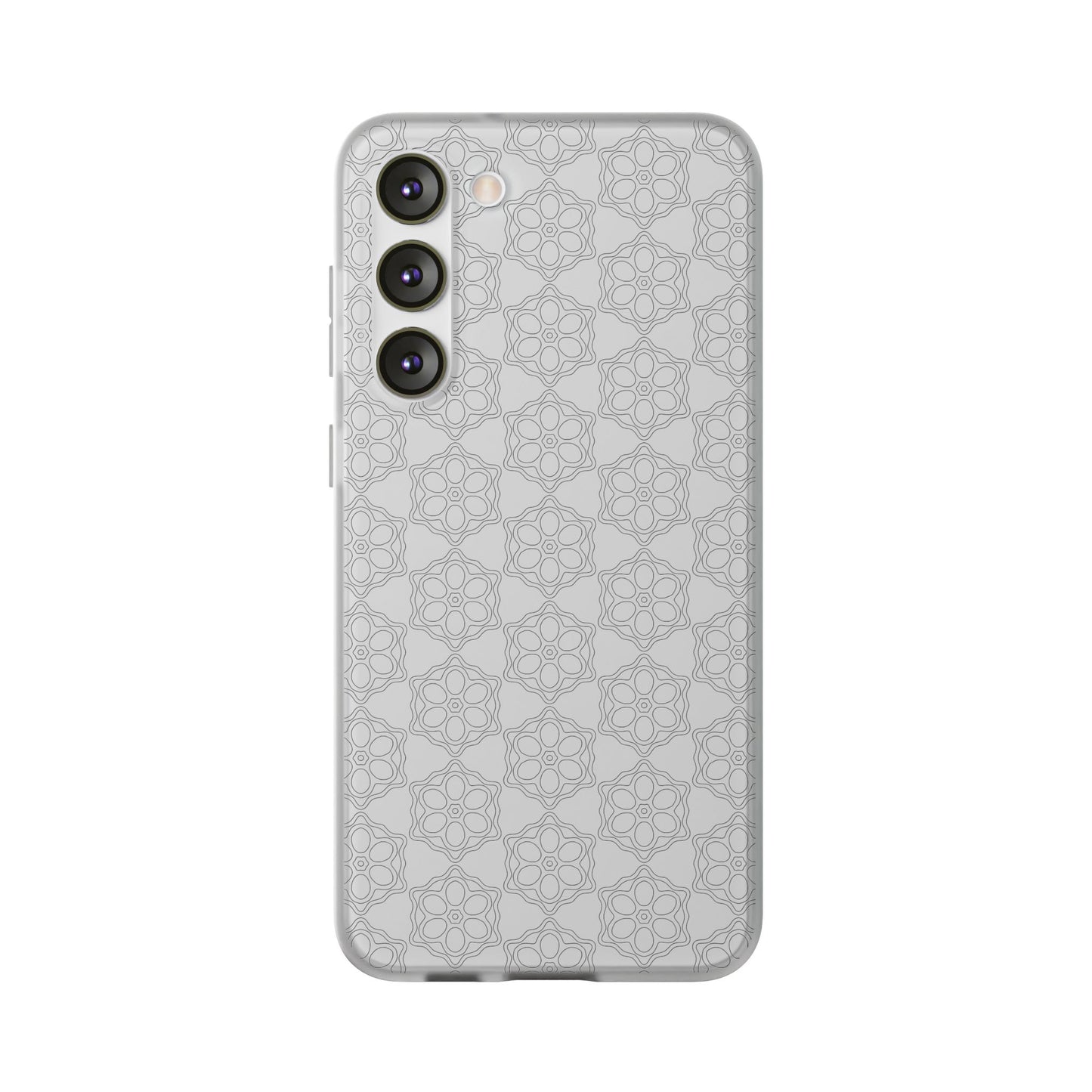 Elegant Geometric Phone Case, Stylish Flexi Case for Everyday Use, Slim Fit, Gift Idea, Trendy Accessory, Minimalist Design