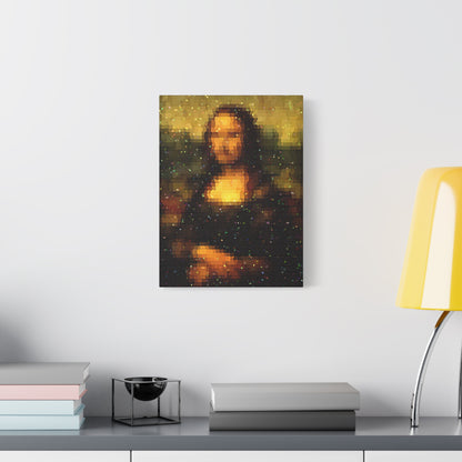Pixel Muse — Silent Smile - Canvas