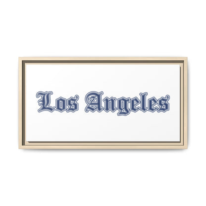 Los Angeles - Framed Canvas